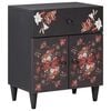 vidaXL Nachttisch Mehrfarbig 50 x 33 x 60 cm Massivholz Mango