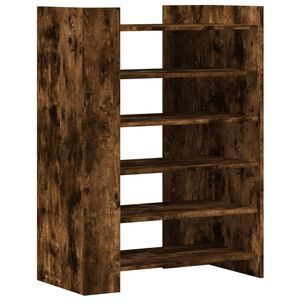 vidaXL Schuhschrank R&auml;uchereiche 74,5x37,5x100 cm Holzwerkstoff