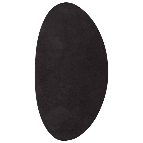 vidaXL Teppich HUARTE Schwarz 80 x 150 cm Polyester