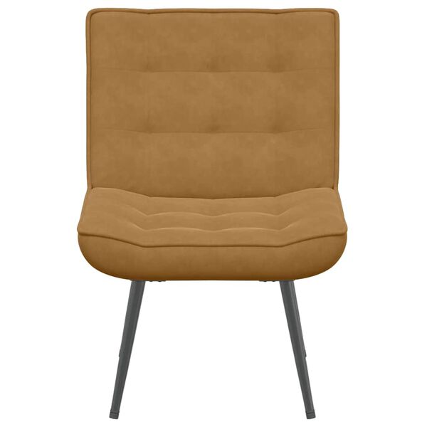 vidaXL Relaxsessel Braun 64x74x84 cm Samt