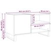 vidaXL Plattenschrank Altholz-Optik 84,5x38x48 cm Holzwerkstoff