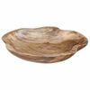 vidaXL Obstschale JEPARA Teakbraun &Oslash; 30 cm Massivholz Teak