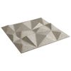 vidaXL Wandpaneele 12 Stk. Beton 50x50 cm XPS 3 m² Diamant