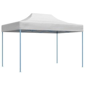 vidaXL Profi-Partyzelt Faltbar 280x410x315 cm Stahl Wei&szlig;