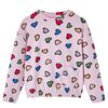 Kinder-Sweatshirt Rosa 140