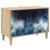 vidaXL TV-Schrank RAALTE 69 x 33 x 50 cm Sonoma Holzwerkstoff
