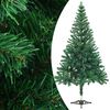 vidaXL K&uuml;nstlicher Weihnachtsbaum Beleuchtung Kugeln 120cm 230 Zweige