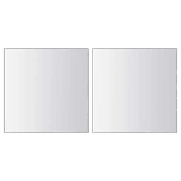 vidaXL 48-tlg. Spiegelfliesen-Set Quadratisch Glas