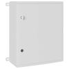 vidaXL Steuerungsschrank Grau 57 x 23 x 60 cm ABS Kunststoff
