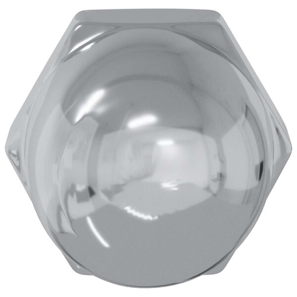 vidaXL Mutter 2 pcs Silber M6 x 10 mm Eisen