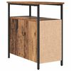 vidaXL Nachttisch mit Schubladen Altholz 30 x 60 x 60 cm Holzwerkstoff