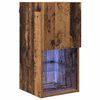 vidaXL Wandmontierter TV-Schrank 30,5 x 30 x 60 cm Altholz