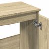 vidaXL Badschrank Sonoma-Eiche 65x33x60 cm Holzwerkstoff