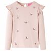 vidaXL Kinder-Langarmshirt Rosa 92