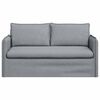 vidaXL Sofa Hellgrau Gesamtabmessungen: 156 x 82 x 85 cm (B x T x H)