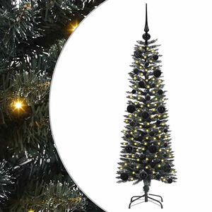 vidaXL K&uuml;nstlicher Weihnachtsbaum mit 150 LEDs mit St&auml;nder Gr&uuml;n 120 cm