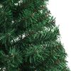 vidaXL K&uuml;nstlicher vorbeleuchteter Weihnachtsbaum Gr&uuml;n 150 cm PVC