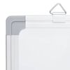 vidaXL Magnetisches Whiteboard Klappbar 100x80x1,7 cm Aluminium
