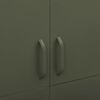 vidaXL Kleiderschrank Olivgr&uuml;n 90x50x180 cm Stahl