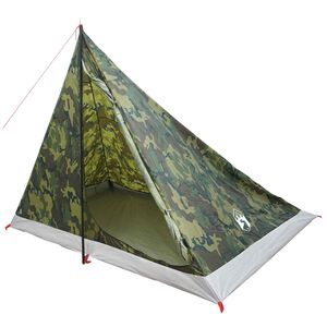 vidaXL Trekkingzelt 4 Personen Tarnung