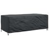 vidaXL M&ouml;belbezug Uni Schwarz 229 x 113 x 73 cm 420D