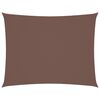 vidaXL Sonnensegel Oxford-Gewebe Rechteckig 2x3 m Braun
