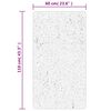 vidaXL Shaggy-Teppich PAMPLONA Hochflor Modern Grau 60x110 cm