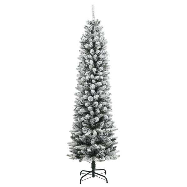 vidaXL Künstlicher Weihnachtsbaum mit Schnee 300 LEDs 180 cm