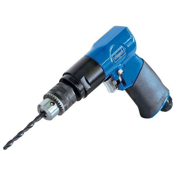 Scheppach Umschaltbare Druckluft-Bohrmaschine mit Werkzeuge-Set 3/8"