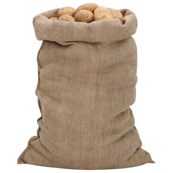 vidaXL Jutesäcke 5 Stk. 60x105 cm 100% Jute 340 g/m²