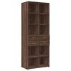 vidaXL Hochschrank Eichen-Optik 70x42,5x225 cm Holzwerkstoff