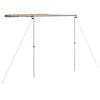 vidaXL Wohnwagen-Markise 2,4x2x2,15 m Beige