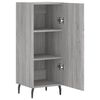vidaXL Sideboard Grau Sonoma 34,5x34x90 cm Holzwerkstoff