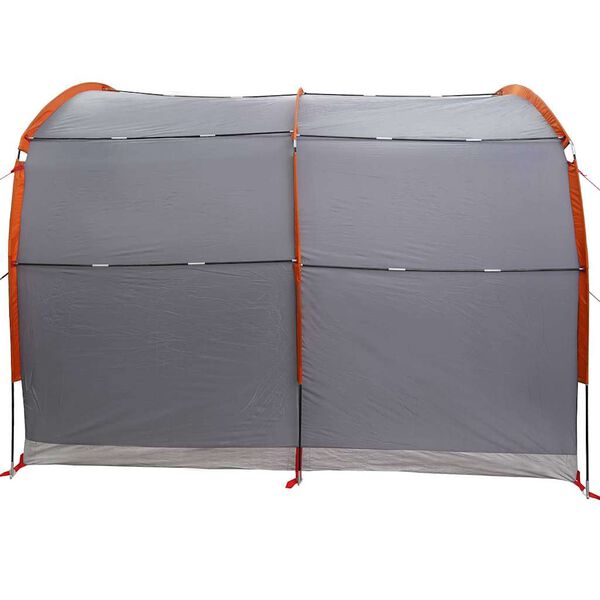 vidaXL Zelt mit Dach Grau und Orange 268 x 240 x 191 cm Polyester