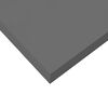 vidaXL Schweberegale 2 Stk. Hochglanz-Grau 90x23,5x3,8 cm MDF