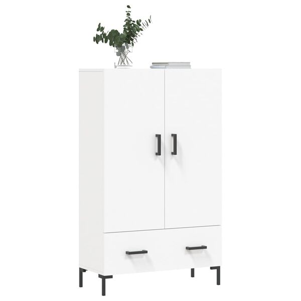 vidaXL Highboard Weiß 69,5x31x115 cm Holzwerkstoff