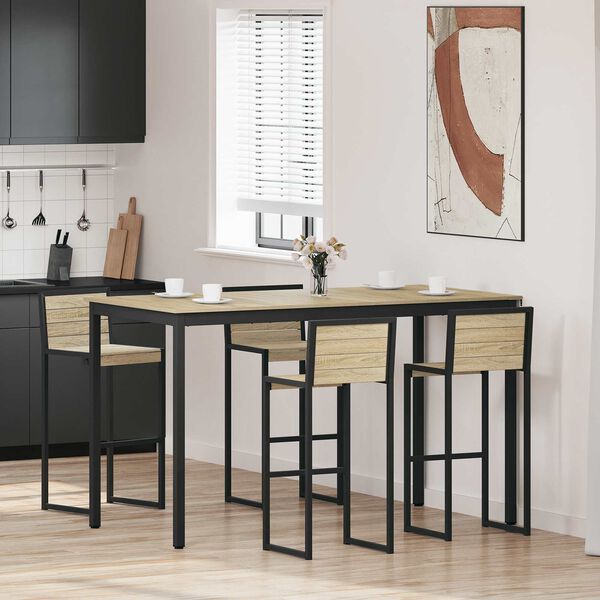 vidaXL Stehtisch Holzwerkstoff