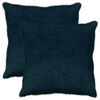 vidaXL Kissenbezug 2 stk. HEERLEN Marineblau 70 x 70 cm