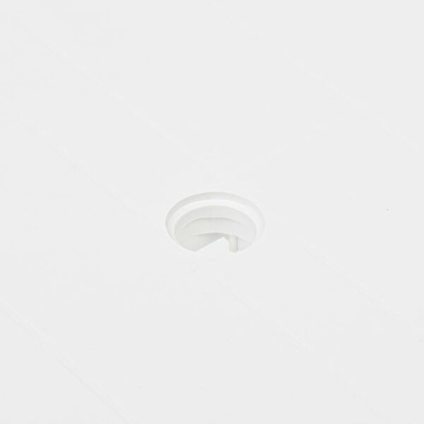 vidaXL Gartentisch Weiß 80x75x72 cm Kunststoff