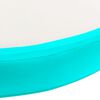 vidaXL Aufblasbare Gymnastikmatte mit Pumpe 100x100x15 cm PVC Gr&uuml;n