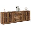 vidaXL Sideboards 3 pcs Altholz 70 x 35,5 x 67,5 cm Holzwerkstoff