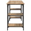 vidaXL Schreibtisch Artisan-Eiche 140 x 50 x 75 cm Holzwerkstoff