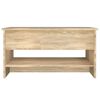 vidaXL Couchtisch Sonoma-Eiche 80x50x40 cm Holzwerkstoff