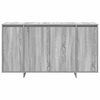 vidaXL Sideboard Graues Sonoma 135 x 41 x 75 cm Holzwerkstoff
