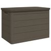 vidaXL Outdoor-Kissenbox Braun 77,5x44,5x53 cm Polypropylen