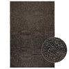 vidaXL Teppich ZIZUR Anthrazit 120x170cm Jute-Optik Indoor und Outdoor