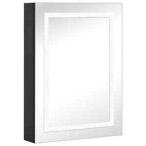 vidaXL LED-Spiegelschrank fürs Bad 50x13x70 cm