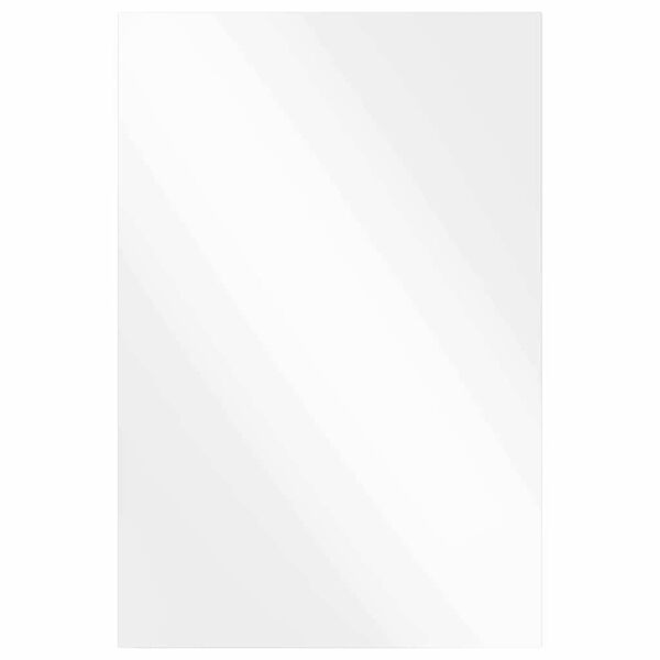 vidaXL Wandspiegel Rechtwinklig 50 x 80 cm Geh&auml;rtetes Glas