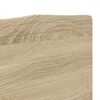 vidaXL Kopfteil Sonoma-Eiche 150 cm Holzwerkstoff