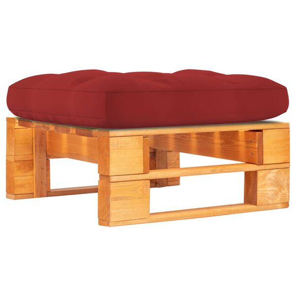 vidaXL Garten-Palettenhocker Honigbraun Imprägniertes Kiefernholz